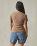 Women's Premium Slub Crew Tee - Pine Bark